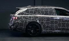 O formato do BMW i5 Touring provavelmente será semelhante ao da station wagon M5 vista aqui (Imagem: BMW)