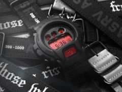 Das três pulseiras, apenas uma pulseira da Casio tem um acabamento reflexivo simples e sem marca. (Fonte da imagem: Asrv no Instagram)