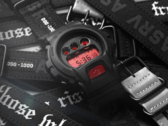 Das três pulseiras, apenas uma pulseira da Casio tem um acabamento reflexivo simples e sem marca. (Fonte da imagem: Asrv no Instagram)