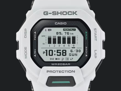 Os relógios G-Shock GBD-200-1A1 (foto) e GBD-200-7 da Casio já estão disponíveis nos EUA. (Fonte da imagem: Casio)