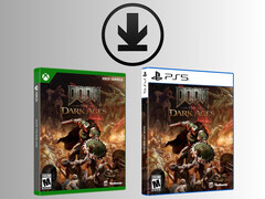 Lançamentos físicos de Doom: The Dark Ages para Xbox e PS5 (Fonte da imagem: Bethesda Softworks)