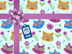 O próximo jogo gratuito misterioso pode ser Cat Quest 2 (Fonte da imagem: Epic Games Store)