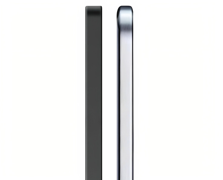 Uma renderização conceitual de como o Galaxy Z Fold7 poderia parecer ao lado do Find N5 quando aberto. (Fonte da imagem: PandaFlashPro)
