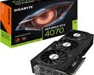 A GIGABYTE Windforce OC GeForce RTX 4070 tem uma velocidade de clock de GPU de 2.490 Mhz. (Fonte: GIGABYTE)