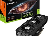 A GIGABYTE Windforce OC GeForce RTX 4070 tem uma velocidade de clock de GPU de 2.490 Mhz. (Fonte: GIGABYTE)