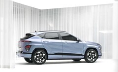 Além das mudanças visuais óbvias, a Hyundai Kona Electric de 2024 também oferece algumas atualizações técnicas (Imagem: Hyundai)