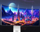 O UltraGear OLED 34GX90SA pode se parecer muito com o UltraGear OLED 34GS95QE do ano passado, na foto. (Fonte da imagem: LG)