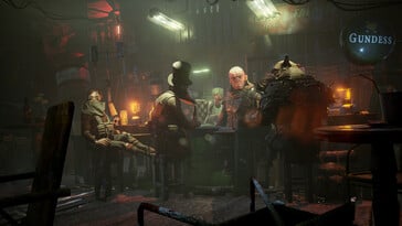 Uma imagem mostrando personagens em Mutant Year Zero: Road to Eden.
