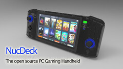 O dispositivo portátil para jogos NucDeck DIY recebe alguns de seus toques finais (Fonte da imagem: CNCDan)