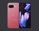 O Google Pixel 9a também estará disponível na cor rosa. (Fonte da imagem: Android Headlines, editado)