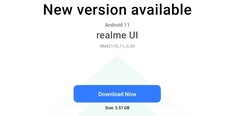 Cerca de 7 unidades Pro estão vendo estas notificações. (Fonte: Realme)