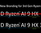 Afinal, o Ryzen Strix Point deveria ter sido lançado como Ryzen AI 100 series (Fonte da imagem: AMD [editado])