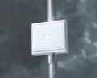 O mais recente roteador WiFi 7 da TP-Link não tem problemas com chuva forte (Fonte da imagem: TP-Link)