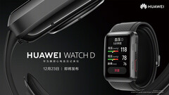 O Relógio D é um dispositivo médico Classe II. (Fonte de imagem: Huawei)