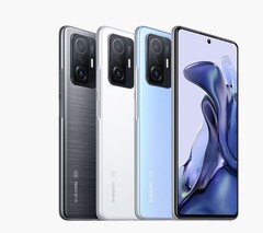 A baunilha Xiaomi 11T se mantém em sua maior parte. (Fonte: Xiaomi)