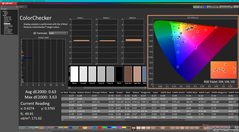 ColorChecker após a calibração