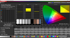 CalMAN ColorChecker calibrado