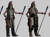 Imagens vazadas de Star Wars Eclipse mostram Gungan, Zenezian e outros modelos de personagens
