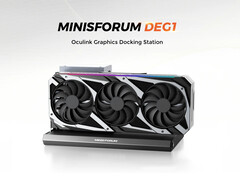 A MINISFORUM está vendendo o DEG1 globalmente, mas apenas em quantidades limitadas por enquanto. (Fonte da imagem: MINISFORUM)