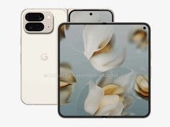 O Pixel 10 Pro Fold deve parecer um pouco mais moderno do que seu antecessor, graças às bordas mais finas da tela. (Fonte da imagem: Android Headlines)