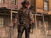 John Marston em uma cena de cidade de Red Dead Redemption (Fonte da imagem: Rockstar Games)