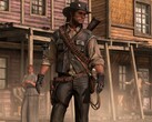 John Marston em uma cena de cidade de Red Dead Redemption (Fonte da imagem: Rockstar Games)