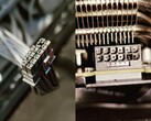 Um cabo queimado da PSU 12VHPWR e o conector de alimentação na GPU. (Fonte da imagem: Roachard no Reddit. Editado)