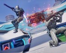 Duas facções de Splitgate 2 em combate. (Fonte da imagem: Steam)