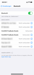 iOS - Gerenciador de Dispositivos Bluetooth