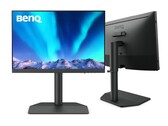 O BenQ SW242Q oferece 98% de precisão de cores DCI-P3 em seu painel IPS de 24,1 polegadas. (Fonte da imagem: BenQ)