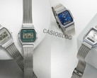 Da esquerda para a direita, o Casio A158WEM-3, A158WEM-7, AQ-230EM-2A e AQ-230EM-7A. (Fonte da imagem: Casioblog)