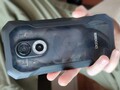 Doogee S61 Pro com tampa traseira transparente (Fonte: Própria)