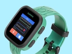 O smartwatch Bounce da Garmin (na foto) está recebendo a versão 12.02 do software. (Fonte da imagem: Garmin)