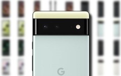 O choque de câmera do Google Pixel 6 e Pixel 6 Pro tem dividido opiniões. (Fonte da imagem: @evleaks - editado)