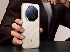 A série Honor Magic 8 será lançada em 15 de outubro na China. Na foto: uma imagem promocional do Magic 8 Pro. (Fonte da imagem: Honor)