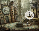 Uma captura de tela do Machinarium em execução no PC