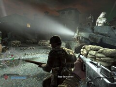 Imagem do jogo Medal of Honor: Airborne. (Fonte da imagem: World of Longplays - YouTube)
