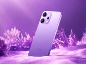 O Oppo Reno 14 Pro está disponível em três cores elegantes, incluindo o roxo. (Fonte da imagem: Oppo)