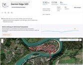 Localização da Garmin Edge 520 - Visão geral