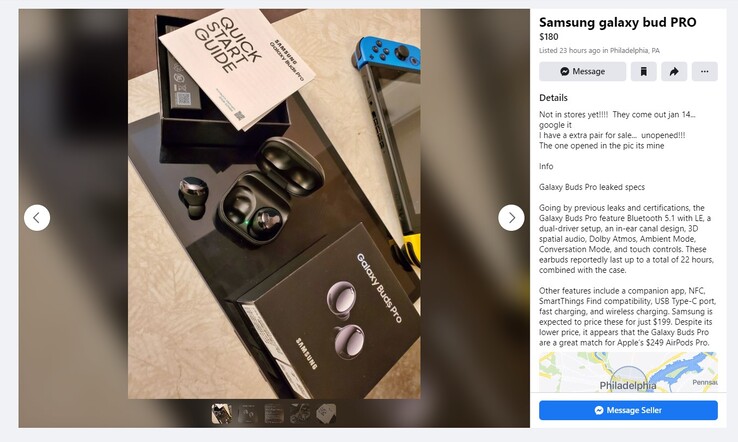 (Fonte de imagem: Facebook Marketplace)