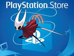 Hornet de Silksong com o logotipo da PlayStation Store (Fonte da imagem: Team Cherry, Sony PlayStation com edições)