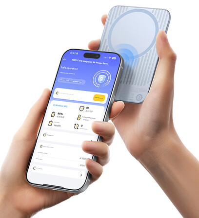 O recurso NFC do banco de energia (tradução automática)