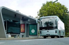 O ônibus elétrico BYD C11 baseado na nova e-Bus Platform 3.0 (Fonte da imagem: BYD)