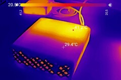 Frente da estação de IA HP ZGX Nano G1n