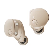 Os fones de ouvido também vêm em uma cor bege, agora comum (Imagem cortesia: Audio Technica)