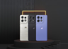 O Edge 50 Pro chegará em três cores. (Fonte da imagem: Motorola)