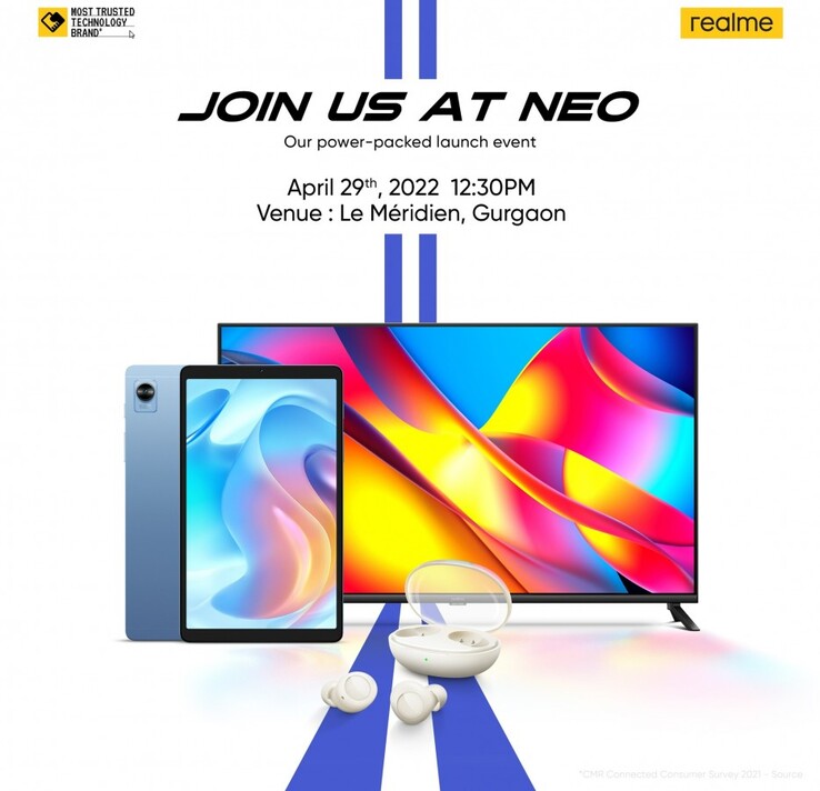 A Realme provoca seu último evento GT Neo3. (Fonte: Realme IN)