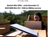O novo pacote Starlink Mini dá desconto no plano de roaming (Fonte da imagem: Ryan Birge/FB)