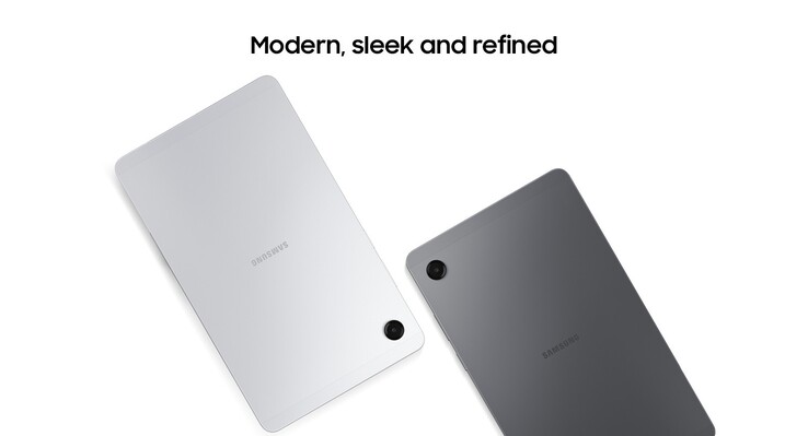Opções de cores do Galaxy Tab A11. (Fonte da imagem: Samsung)