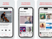 Partes da IU Clássica da Música. (Fonte: Apple)
